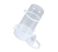 PartyKindom Mangeoire Automatique pour Hamster Distributeur de Nourriture Transparent pour Petits Animaux Prévention des Chutes Pratique et Facile à Nettoyer