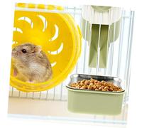 PartyKindom Mangeoire Automatique Suspendue pour Lapin Cochon Et Hamster Distributeur Croquettes Réutilisable Et Facile à Nettoyer pour Petits Animaux De Compagnie