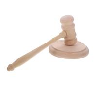 PartyKindom Marteau De Juge Bois Marteau De Vente Aux Enchères De Marteaux pour Costume Judiciaire