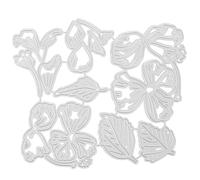 PartyKindom Matrice Découpe Acier Forme Fleur Die Découpe DIY pour Scrapbooking Album Cartes Décoratifs