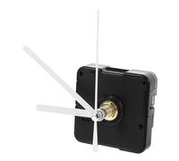 PartyKindom Mécanisme Horloge Silencieux avec Aiguilles Blanches pour Horloge Murale Kit De Remplacement DIY pour Création Horloges Artisanales