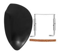 PartyKindom Mentonnière Violon Ébène Ergonomique Repose-menton Confortable Accessoire Professionnel pour Violonistes