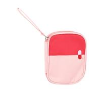 PartyKindom Mini Trousse de Premiers Soins Portable Oxford Petite Pochette de Rangement Médicale et Résistante pour Voyage Maison et Activités Plein Air avec et Facile Daccès