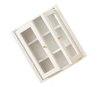 PartyKindom Miniature Armoire pour Maison de Poupée Décoration Micro Paysage Mobilier Miniature pour Cuisine et Accessoires de Maison pour Décor de Mini et Collection