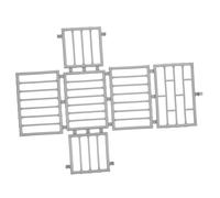 PartyKindom Miniature Cage Model for DIY Small Animal Decor Multifunctional Mini House Accessory Suitable for Toy Figures and Micro Home Decoration