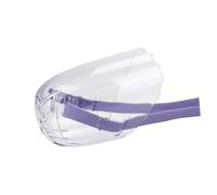 PartyKindom Muselière Panier Anti-Morsure pour Chat M, Masque Buccal en Matériau Solide, Taille Ajustable, pour Toilettage, Bain Et Soin des Chats Adultes