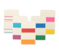 PartyKindom Onglets Adhésifs pour Marque-pages en Pet, 5 Planches, Index