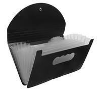 PartyKindom Organisateur de Documents à Couches Trieur Accordéon Extensible avec Fermeture Sécurisée Rangement Léger et Portable pour Bureau et École