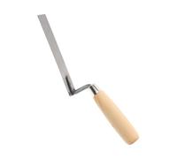 PartyKindom Outils De Carreaux De Décoration Truelle à Ciment avec Manche Maçonnerie à La Truelle Outils De Carrelage Et Accessoires Pelle à Plâtre Truelle De Pointage Acier Inoxydable