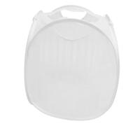 PartyKindom Panier À Linge Pliable Paniers À Plantes Pliable Poubelle Pliable Salle De Bain Rotin Bol À Linge Paniers De Rangement Poubelles À Déchets En Fil De Fer Polyester