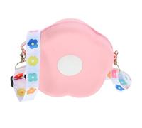PartyKindom Paquet à Main Léger et Facile à Porter en Silicone Forme Fleur Bandoulière Réglable et Cadeaux D'hiver pour Filles pour Occasions Spéciales