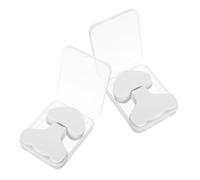 PartyKindom Patchs Profond et en Menton Nez Coton Nettoyants pour Pores Blanc, Élimination des Points Noirs et Nettoyage 2 Boîtes pour Visage Femme