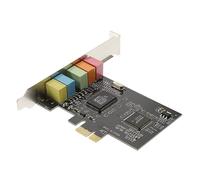 PartyKindom Pcie Sound Card Interne avec Support Audio Numérique Canaux pour Pc De Bureau