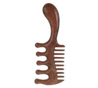 PartyKindom Peigne de Massage pour Peigne à Dents pour Massages Relaxants et Démêlage des Cheveux Combinaison à Double Utilisation