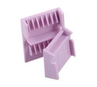PartyKindom Peigne Guide de Tondeuse Violet pour Coupe Précise Cheveux Rebelles Réparation Pointes Fourchues Usage Professionnel et Domestique