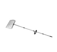 PartyKindom Pelle à Déjections pour Poulailler Métal Robuste Manche Long Ergonomique Anti-contact Nettoyage Hygiénique pour Élevages de Volailles Petites et Grandes
