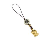 PartyKindom Pendentif De Téléphone Tigre Chinois Pour Téléphone Portable, Décoration Suspendue Légère En Corde Marron, Accessoire Unisexe, Ornement Diy Pratique, Taille Petite