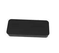 PartyKindom Petite Boîte en Fer-blanc Rectangulaire 167x70x23 Mm Boîte Métallique avec Couvercle Coulissant Rangement Polyvalent pour Lunettes et Cosmétiques Portable Compacte pour Voyage