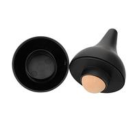 PartyKindom Pierre Volcanique Faciale Absorbant L'huile Masseur à Bille Roulante Noir Pour Massages Du Visage Femmes Soin Peau Anti-âge Usage Quotidien