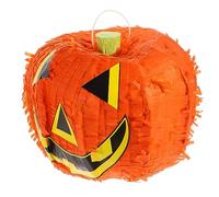 PartyKindom Piñata Halloween Forme de Citrouille Décoration Ludique pour Fête Halloween Conteneur à Bonbons et Pratique pour Garçon Fille