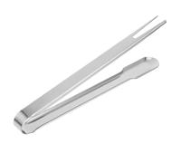 PartyKindom Pince de Cuisine Acier Inoxydable pour Barbecue Pince à Aliments Légère et Ustensile de Cuisine Ergonomique pour Griller et Saisir