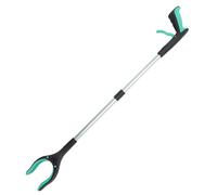 PartyKindom Pince de Ramassage Pliable Verte Manche Long, Outil Portable D’aide la Prise en Main pour Ramassage des Ordures, Préhenseur Ergonomique pour Mobilité Facilitée, Usage Extérieur
