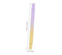 PartyKindom Pinceau À Double Tête Pour Manucure Pointe Fine Pour Nail Art Pour Gel Dur Pour Eyeliner Applicateur De Pigments Stylo Pour Peinture Pinceaux Pour Gel En