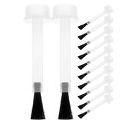 PartyKindom Pinceaux Applicateurs Brosses Fines Réutilisables en Plastique 80 pour 80pcs pour Gel UV, pour Sessions de Nail Art à Domicile