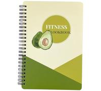 PartyKindom Planificateur Fitness à Spirale pour Adultes Carnet Entraînement Quotidien Léger et Portable Organiseur Agenda Musculation et Journal de Bord Couleur Aléatoire Couleur Aléatoire
