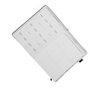 PartyKindom Planner Vertical Journal Faux Leather Daily Monthly Organizer Book For Business Travel Schedule Management Month