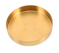 PartyKindom Plateau pour Plantes d'Intérieur en Acier Inoxydable Bac d'Égouttage pour Pots de Fleurs Grand Format Capacité Généreuse Collecte L'Excès d'eau Facile à Nettoyer