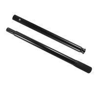 PartyKindom Poignée Non Glissant et Robuste en Acier Noir de Cric Hydraulique Horizontal Accessoire de Remplacement 1 Set pour Levage Sûr pour Cric Automobile