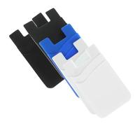 PartyKindom Porte- Auto-Adhésifs Silicone Ultra Fin pour Téléphone Portable Lot de 5 Protection Arrière Compatible Smartphone Pratique et Facile à Utiliser Transparent