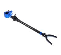 PartyKindom Porte-Canne à Pêche Support Arrière Accessoire de Canne à Pêche Carbone Abs Alliage D'aluminium et Acier Inoxydable Noir Substitut de Support Usé Couleur Couleur Aléatoire