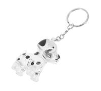 PartyKindom Porte-clés Commémoratif Chien Transparent Bouteille Souvenir Collecte Poils Animaux Capsule Rangement Décorative pour et Clés Visible pour Collectionneur