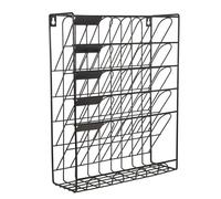 PartyKindom Porte-Documents Suspendu Mural Organisateur De Dossiers Vertical Trieur De Courrier pour Magazines