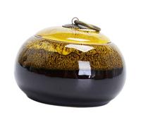 PartyKindom Pot à Thé Céramique avec Couvercle Récipient Hermétique pour Thé Vrac et Sel Organisateur Décoratif pour Cuisine et Surface Lisse et Cadeau pour Maison