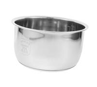 PartyKindom Pot Intérieur Cuiseur À Riz Acier Inoxydable Non Adhésif Compatible Remplacement Accessoires pour Cuiseur Électrique