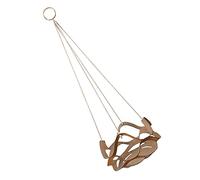 PartyKindom Pot Suspendu Plante Cuir avec Corde Et Boucle Panier De Jardinière pour Intérieur Extérieur Support De Jardinière pour Balcon Et Salon
