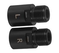 PartyKindom Prolongateurs de Pédales Acier Robuste pour Confort Amélioré et Installation Facile Compatibles VTT et Route Noire