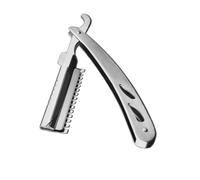PartyKindom Rasoir Vintage Acier Pour Barbe Cheveux Sourcils Outil De Mise Forme Pliable Résistant Rouille