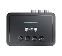 PartyKindom Récepteur Audio Adaptateur pour Système Audio TV Transmetteur avec Port Optique Transmission sans Fil Jusqu à Compatible avec Ordinateur Et Mobile