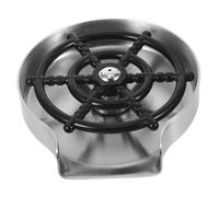 PartyKindom Rinceur Verre Évier Automatique Haute Pression Laveur De Tasses Et Bouteilles Inox Pour Bar Et Maison Nettoyeur Rapide Toutes Coupes Usage Facile Main