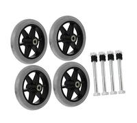 PartyKindom roue pour conduire des pièces de kit de roue pivot lourd - Roue pour chaise roulante roues de utiles roue utile PVC