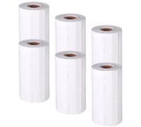 PartyKindom Rouleaux de Papier D'impression Thermique Blanc 6 Rouleaux en Papier pour Impression Photo pour Appareil Photo Instantané Compatible Plusieurs Marques