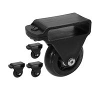 PartyKindom roulettes Télescopiques pour Échelle en Alliage D'aluminium 4 Pièces Roues Solide Accessoires De Déplacement Légères pour Échelle Pliante Utilisation Facile