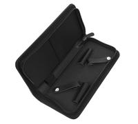 PartyKindom Sac de Rangement Professionnel pour Ciseaux de Coiffure Portable et Mallette à Outils Styliste pour Salon et Barbier Noir Protection Rayures et