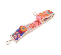 PartyKindom Sangle de Sac à Main Brodée Fleurie Réglable Large Bandoulière pour Guitare Ukulélé Banjo Ceinture de Sac Polyvalente pour Usage et Amateurs de Musique