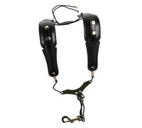 PartyKindom Sangle Saxophone Rembourrée Confortable Réglable Harnais Épaule pour Alto Ténor Soprano et Facile à Installer Pratique pour Musiciens Adultes et Étudiants