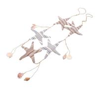 PartyKindom Sea Star Fabric Garland Nautical Themed Wall Art For Ocean Bedroom Decor Hanging Soft Wall Decoration For Beach Nursery And Mermaid Party